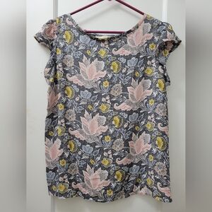 Loft Floral Top - Large Petite